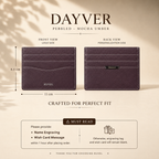 Dayver Leather Card Holder Wallet
