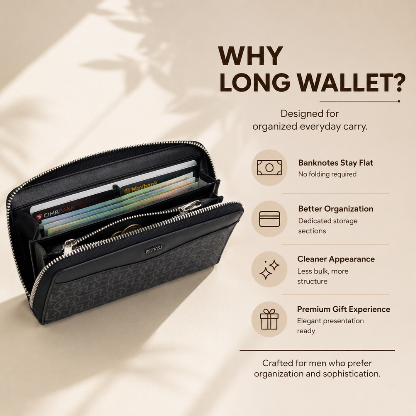 Montero Zipper Long Wallet
