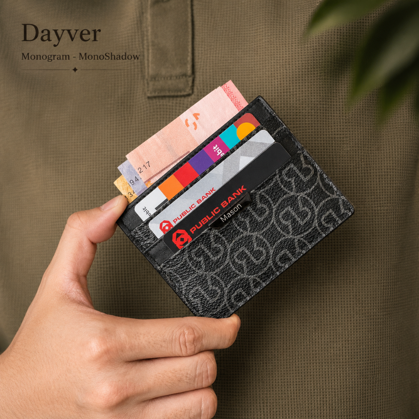 Dayver Leather Card Holder Wallet
