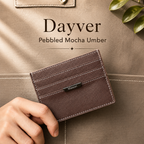 Dayver Leather Card Holder Wallet