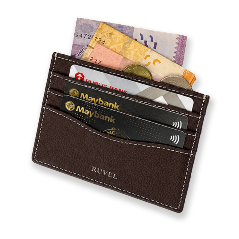 Dayver Leather Card Holder Wallet